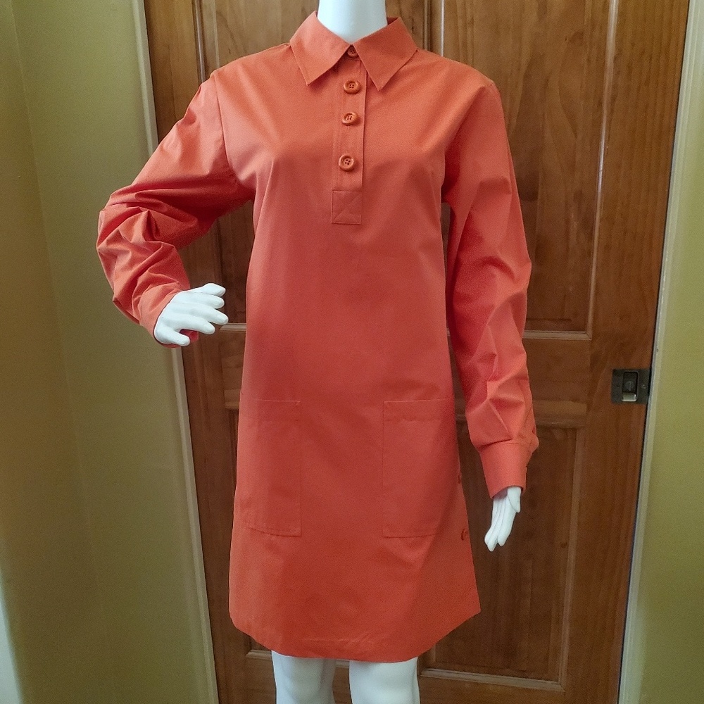 Vintage Mizrahi shirt dress with pockets
